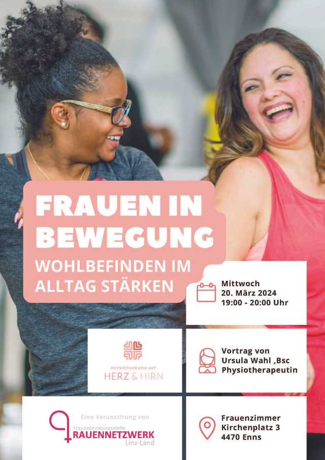 FRAUEN IN BEWEGUNG  Wohlbefinden im Alltag stärken